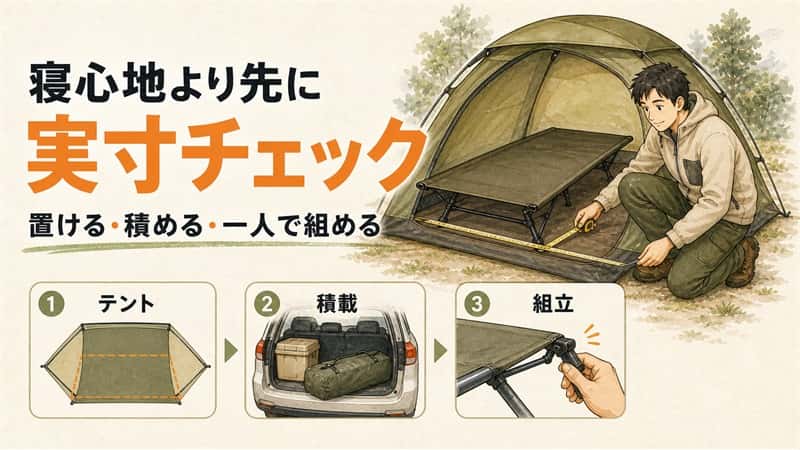 キャンプ用コッタ ソロキャンプ用コットおすすめ5選｜寝心地・高さ・収納性で比較|ソロ